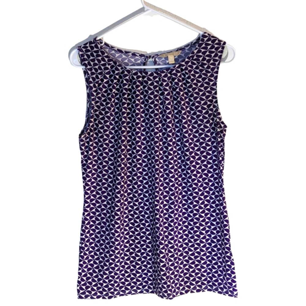 BANANA REPUBLIC EYELET TANK EUC Size Medium